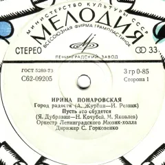 Город Радости (7 Дюймов) Без обложки