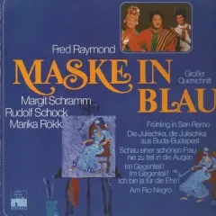 Maske In Blau - Grosser Querschnitt