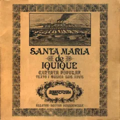 Santa Maria De Iquique - Cantata Popular (автограф)