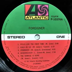 Foreigner = 栄光の旅立ち Без обложки