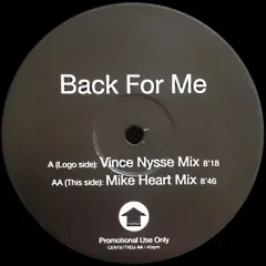 Back For Me