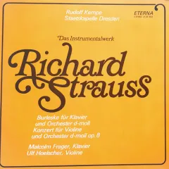 Burleske Für Klavier Und Orchester D-moll / Konzert Für Violine Und Orchester D-moll Op. 8