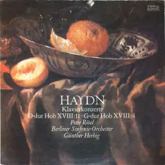 Peter Rosel - Berliner Sinfonie-Orchester - Gunther Herbig - Klavierkonzerte - D-Dur Hob XVIII:11 - G-Dur Hob XVIII:4
