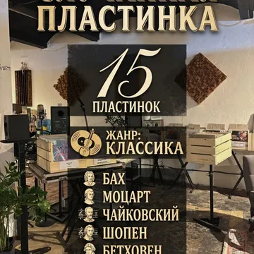 Комплект из 15-ти случайных виниловых пластинок. Жанр: Классика