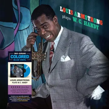 Louis Armstrong — Plays W. C. Handy (синий винил) Новая