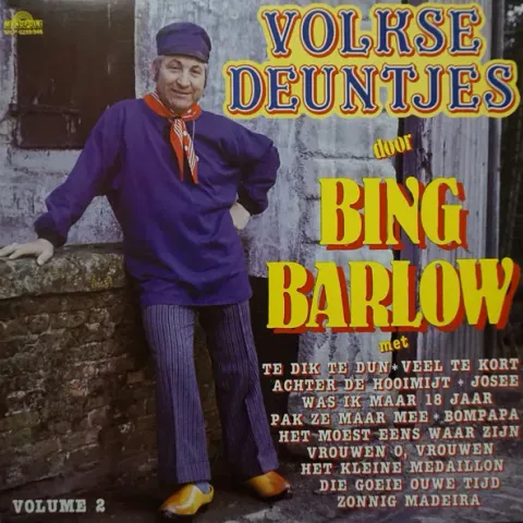 Bing Barlow - Volkse Deuntjes Door Bing Barlow Volume 2 EX