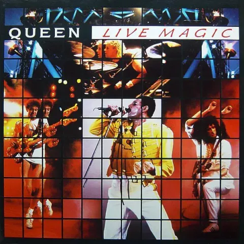 Queen - Live Magic Сильное повреждение конверта VG+