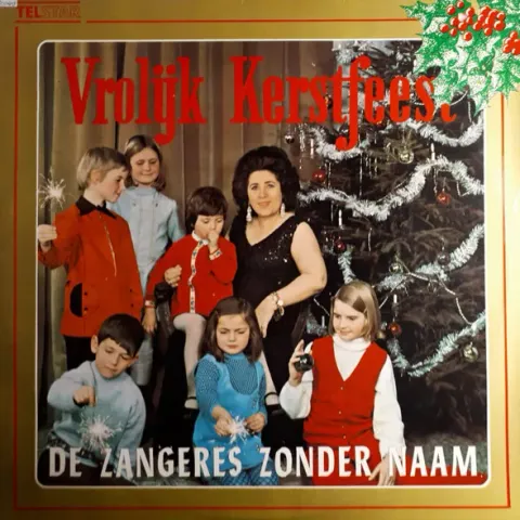 De Zangeres Zonder Naam - Vrolijk Kerstfeest VG+