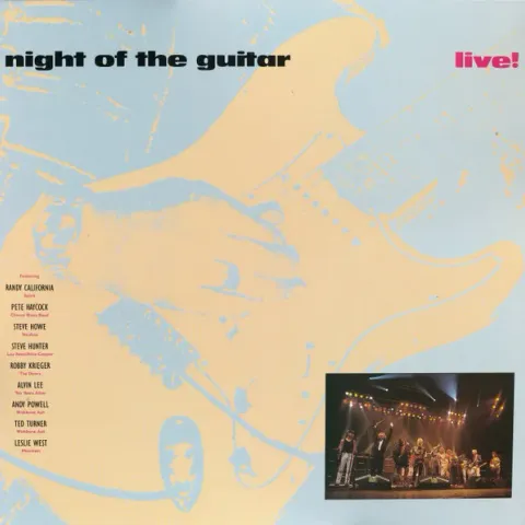 Various - Night Of The Guitar Live! 2LP EX-